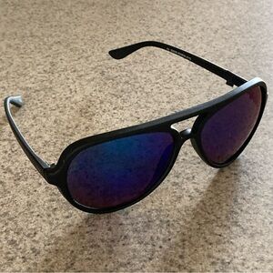 Black Aviator Y2K Sunglasses Shades